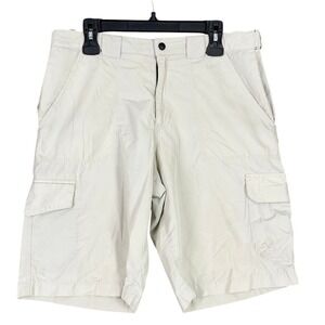 Marks Spencer Blue Harbour Stormwear Cargo Shorts Mens 34 Golf Dock Boating Dock